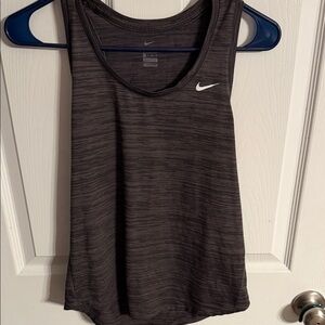 Nike Women's Charcoal Gray Tank Top